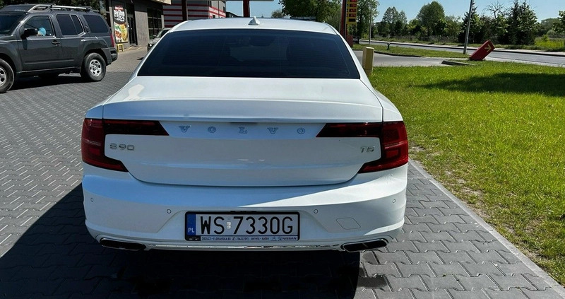 Volvo S90 cena 129900 przebieg: 126230, rok produkcji 2018 z Ciężkowice małe 301